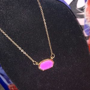 Pink Kendra Scott Replica Necklace